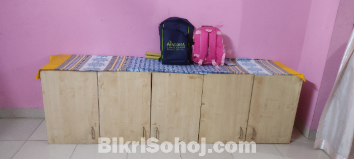 Table and Cabinet five part